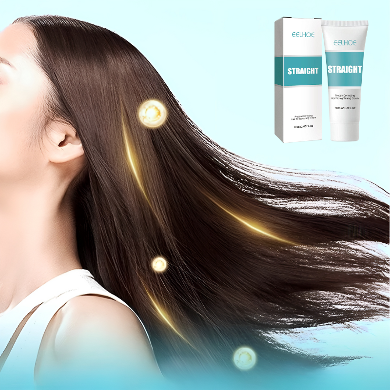 Instant Keratin Hair Straightening Cream