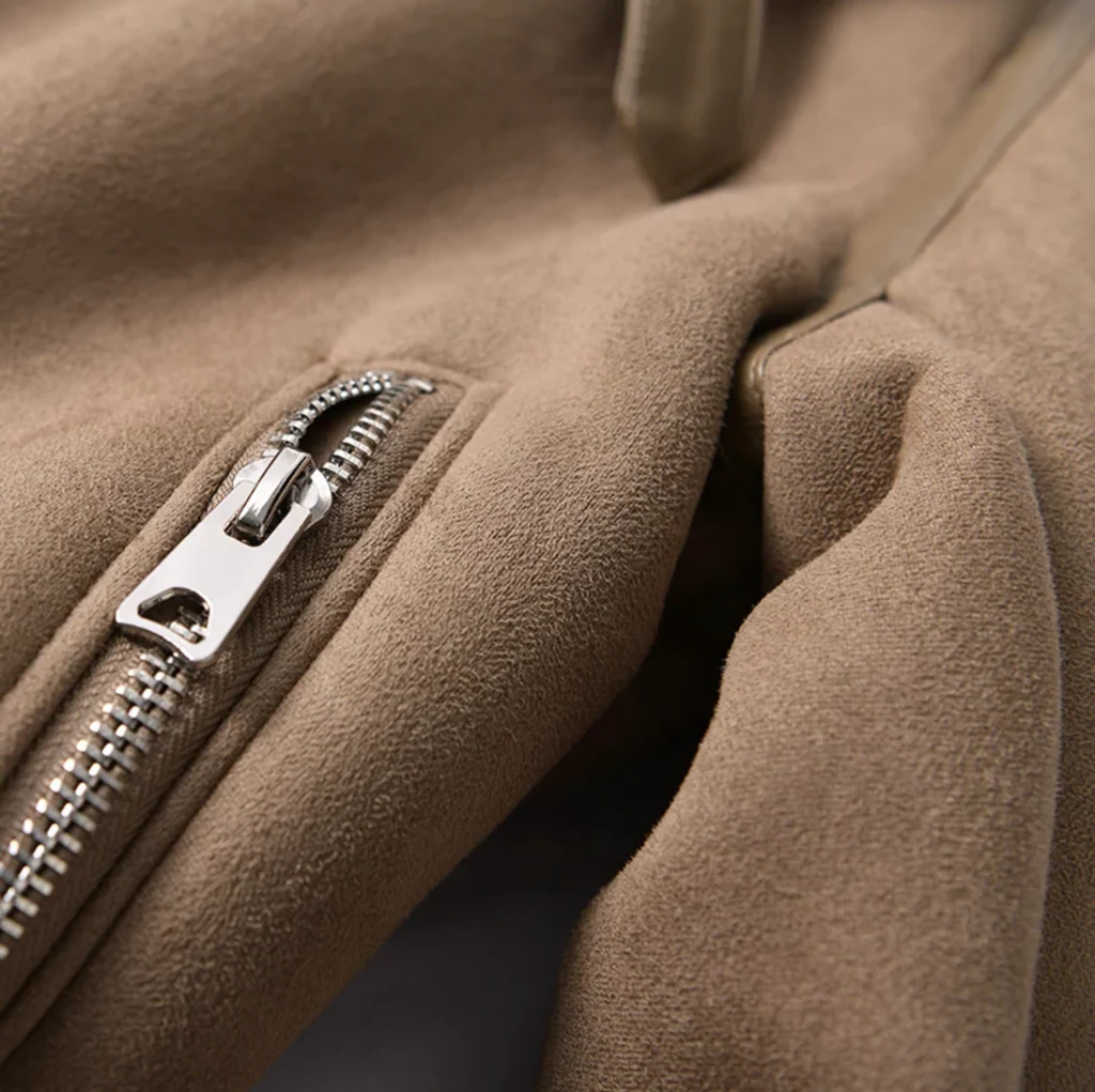 Edge leather jacket